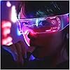 STEHEALTH LED Glasses, Futuristic Cyberpunk Light ... #1