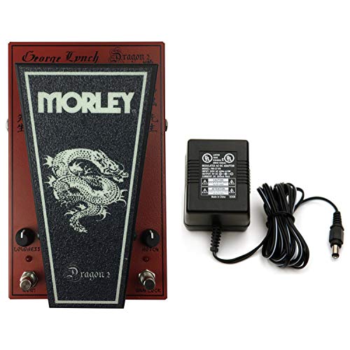 Morley George Lynch Dragon 2 Wah Pedal w/Power Supply