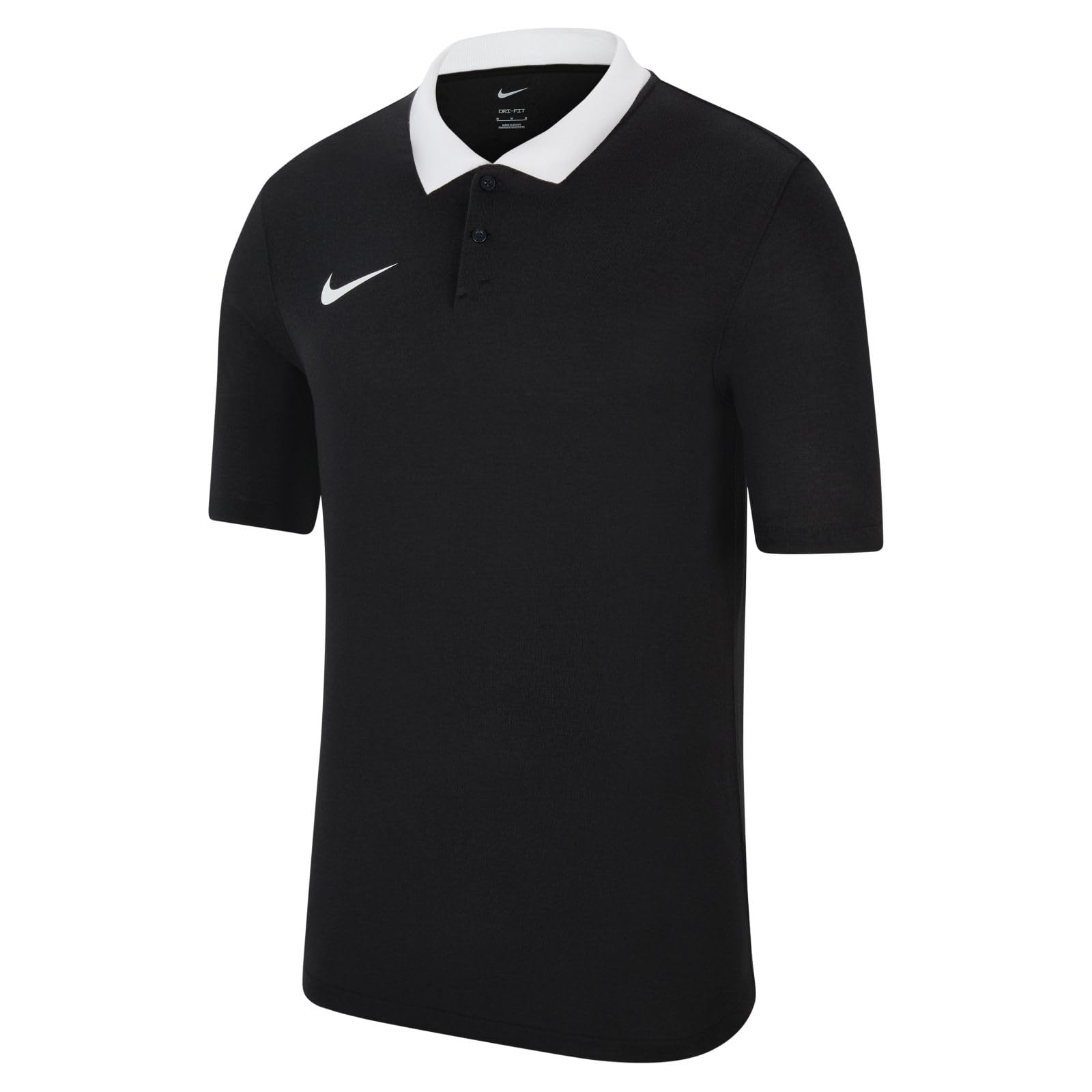 Nike Mens M Nk Df Park20 Polo Shirt, Black/White, S EU