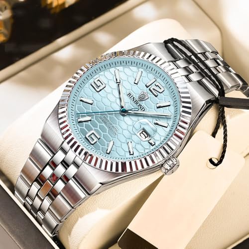 Image of Mens Classic Square Quartz Watches Imitation Mechanical Watches