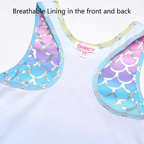 Image of QPANCY Girls Swimsuits Unicorn Bathing Suits Toddler Kids One Piece Swimwear