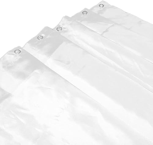 Miniatura 5 de Cortina de ducha abstracta, papel tapiz de bambú, papel tapiz de fondo con hojas para baño, hotel, decoración de cortina de baño repelente al agua,