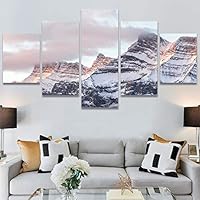 SIGNWIN 5 Panel Canvas Wall Art Rocky Views for Home Decorations Ready to Hang - 60