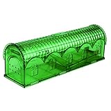 ✅ Hochsensibler Anti-Flucht-Mechanismus – Innovativer, Hochsensibler Mechanismus fängt effektiv Mäuse und ähnlich große Tiere