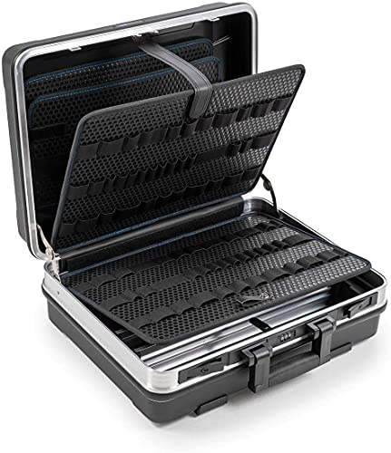 B&W BASE tool case with tool retention loops (ABS case, volume 28.1 l, 46.3 x 35.5 x 17.1 cm inner) 120.02/L, tools not included