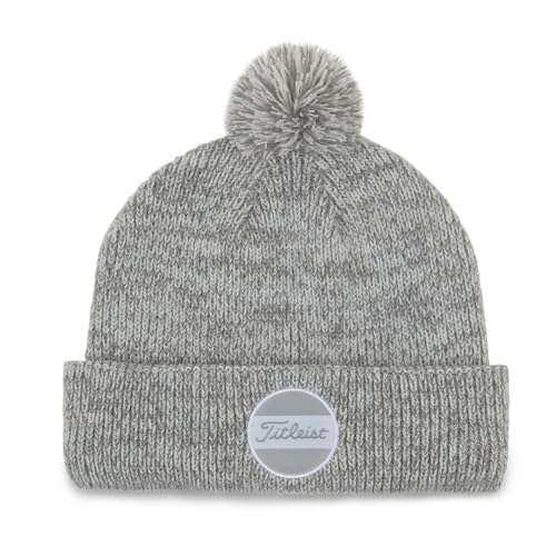 Titleist Boardwalk Pom Pom Beanie (Heather/White One Size) 2021