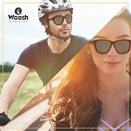 Image of Woosh Polarized Lightweight Sunglasses for Men and Women -Unisex Sunnies for Fishing Beach Running Sports and Outdoors
