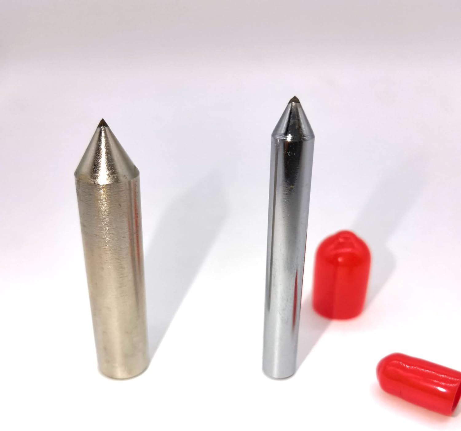 ZHaonan-ルータービットキット 2ピース8mm 6mm 6.35mm CNCフライス盤ビットダイヤモンド彫刻ペンポイントツール