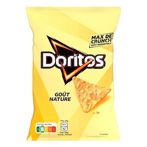 Chips Tortilla Doritos MO3168930173250 – Goût Nacho Cheese, 250g - vue 7