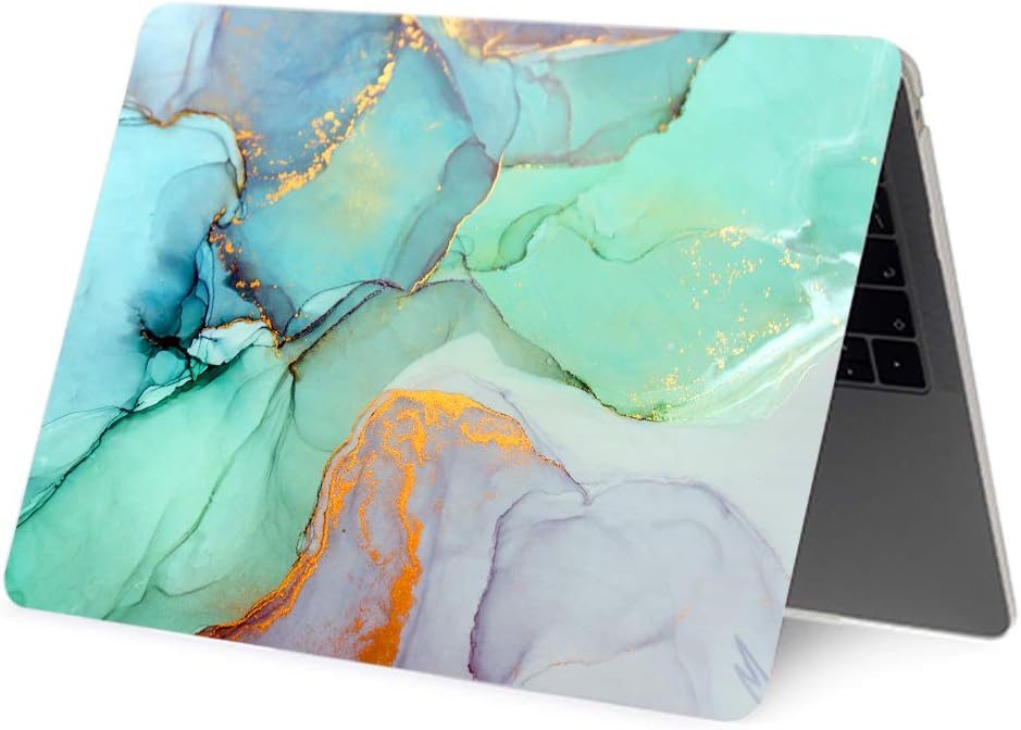 🛒 Flаѕh Sаlе MAITTAO MacBook Air 13 Inch Case 2020 2019 2018 Model A1932 A2179 A2337 M1, Durable Hard Case Cover with Laptop Sleeve & Keyboard Cover for Mac Air 13.3 with Retina Touch ID, Marble 1