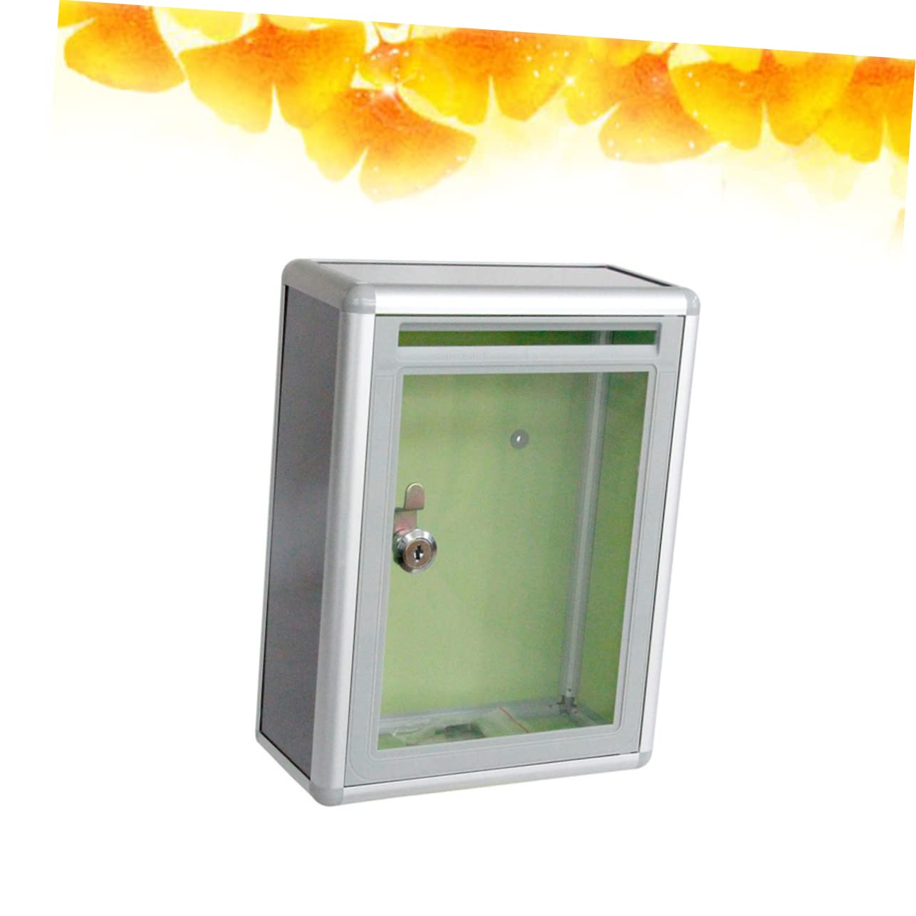Cabilock 1pieza Buzón De Sugerencias Acrílico Transparente Caja De Quejas Pequeña Para Oficina y Hogar Instalación Pared Capacidad Amplia Para Documentos y Correspondencia