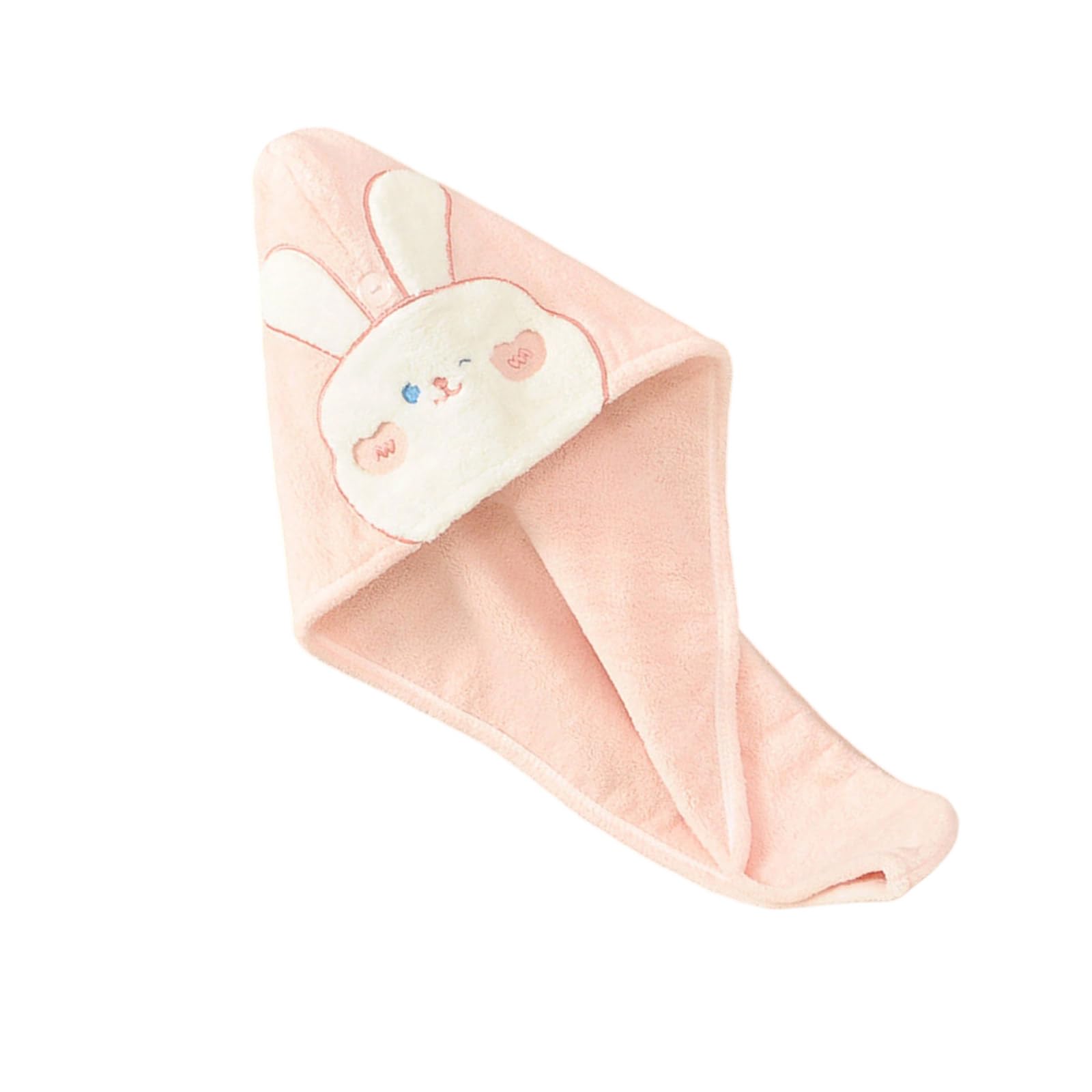 Jazuaiao Hair Drying Turban Strong Absorbent Soft Fleece Towel for Women Comfortable Anti Frizz Wrap for Kids Women Swiming Hair Wrap