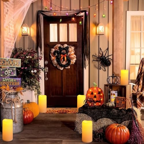 Nurada LARGECANDLE Large Outdoor Flameless Candles 12 Inch X 5 Inch thumb #5