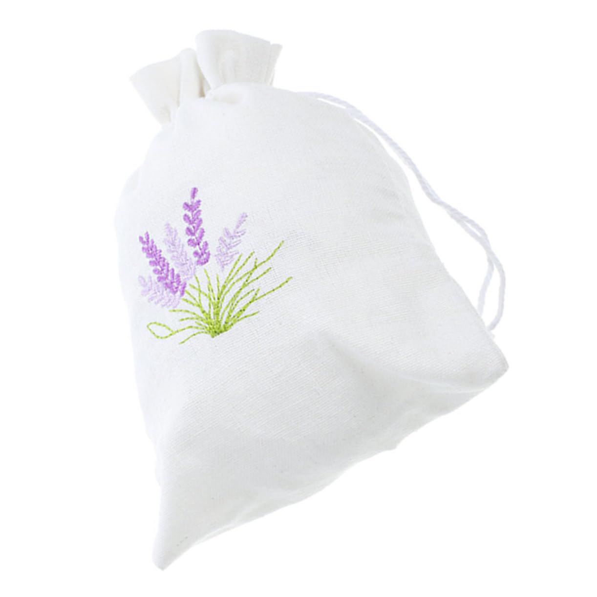Ciieeo Lavender Drawstring Sachet Bags Elegant Empty Pouches for DIY Crafts Weddings and Giving Cotton Storage for Fragrant Keepsakes