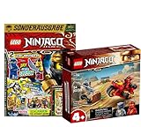 Este juego incluye 2 minifiguras – El Ninja Kai y el malvado guerrero de serpiente Rattla – así como un elemento básico que hace que los niños construyan y jueguen rápidamente.