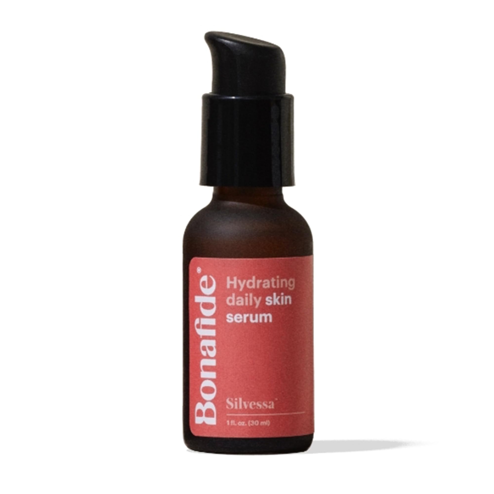 Silvessa Hydrating Daily Skin Serum – Hormone-Free, Drug-Free Support for Skin During Menopause – 30 Day Supply (1 fl oz)