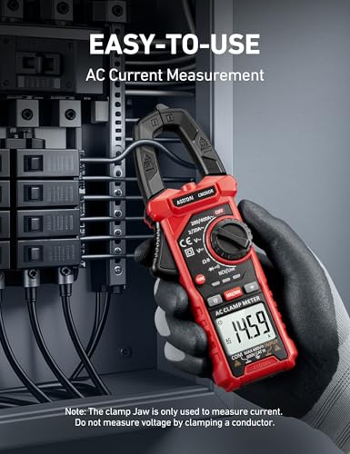 Image of AstroAI Electrical Test Kit ETK3, 2000 Counts Digital Clamp Meter & Non-Contact Voltage Tester Pen & GFCI Outlet Tester, for Home & Professional Use