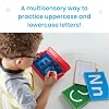 hand2mind Letter Tracing Sensory Pad, Reusable Handwriting Practice for Kids 3-5, Learn to Write, Letter Tracing Board, Toddler Writing Practice, Montessori Alphabet Toys, Preschool Learning Toys
