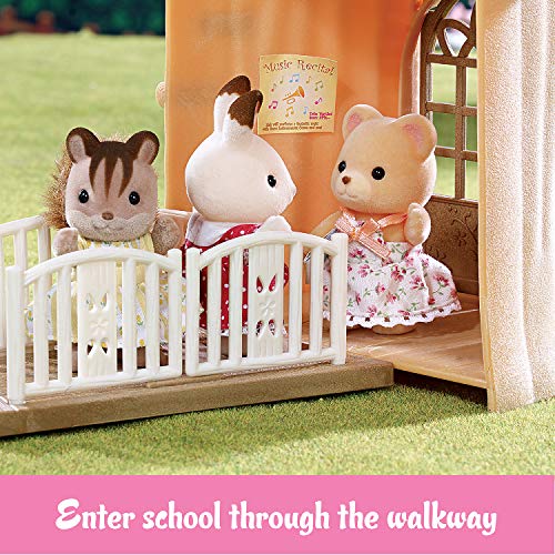 Image of Calico Critters Country Tree School Playset - Collectible Dollhouse Toy - Cultivate Curiosity & Playful Learning, Multi