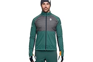 Bjorn Daehlie Men's Challenge Jacket: Wind and Water Repellent Protection with Insulated Warmth