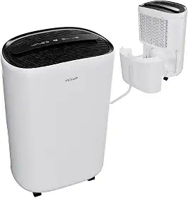 YESOP Desumidificador Compressor De Ar Elétrico Industrial Função De Purificação De Pr Incluída 110v - 20 Litros Por Dia - Ambientes Grandes
