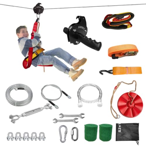 SZHTMZXC 230FT Zipline Kit