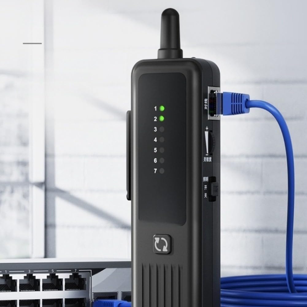 Comprobador de cable de red multifuncional NF-812 con PoE(NF-812 English)