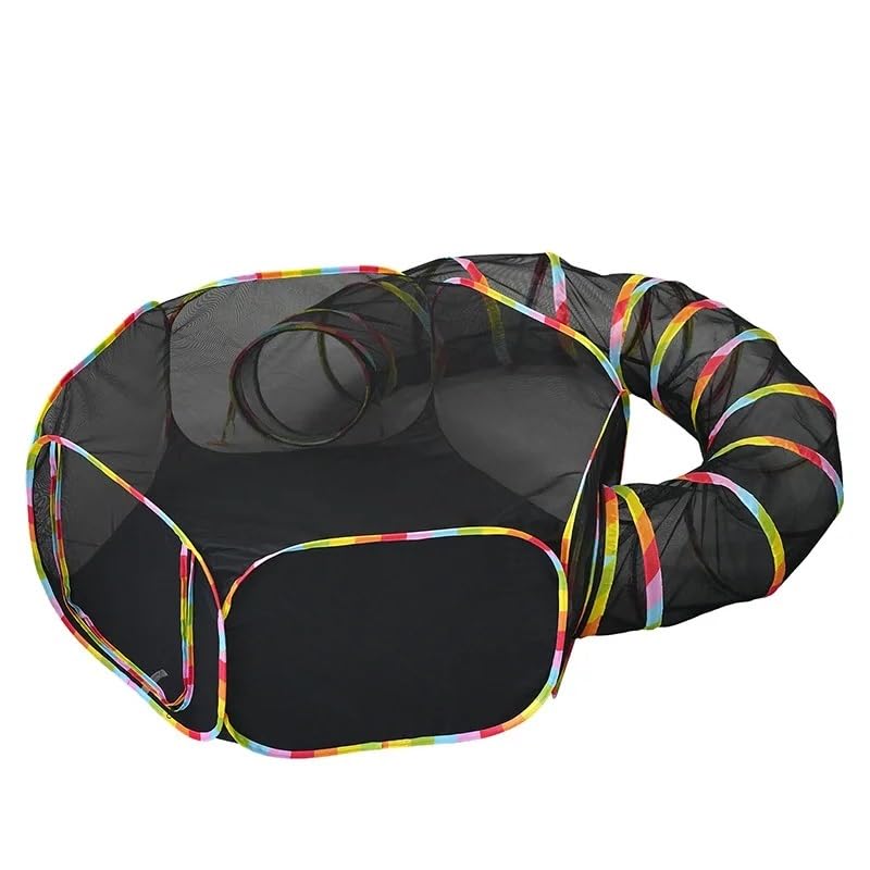 Túnel de juguete plegable for gatos Túnel de interior for gatos Túnel grande for gatos Casa de juego plegable for gatos Túnel de juego for perros Túnel grande for gatos al aire libre for gatos Conejos