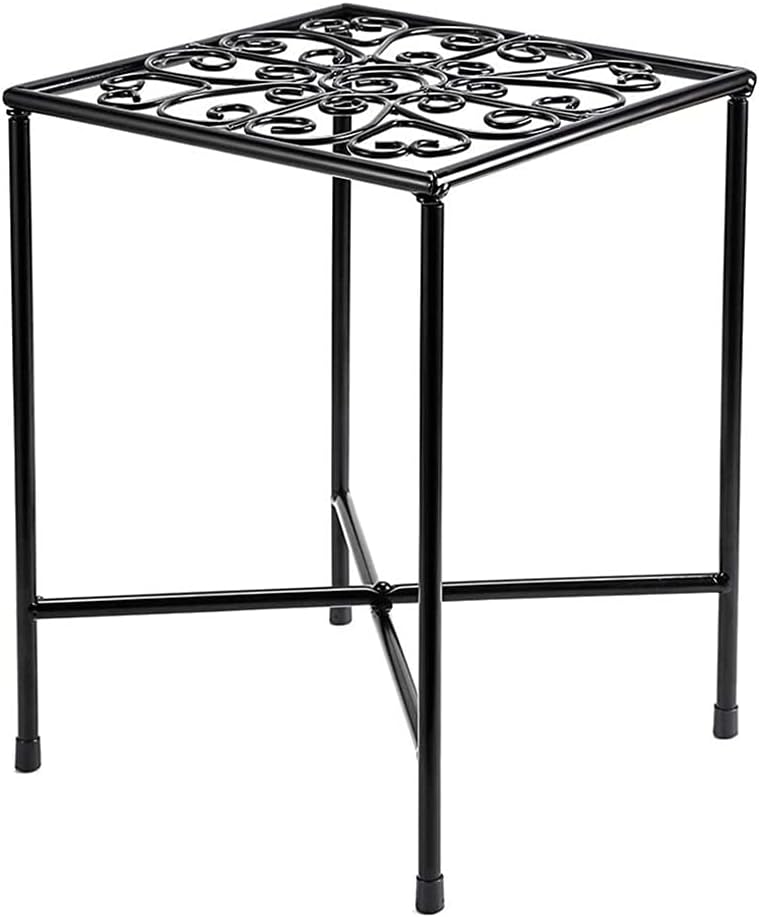 Metal Flower Pot Basket Holder Indoor Outdoor Plant Stand Holders for Balcony Living Room Home Decor