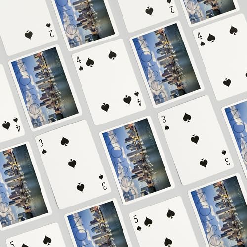 Baraja de Cartas Boston Massachusetts, Cartas Póker 52 miniatura 4
