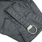 XQKXHZ Sonnensegel Wasserdicht, Dreieck Wasserdichtes Markise Oxford-Gewebe Polyester, Sonnenschutz-Effekt, Für Garten Innenhof Pool Kinderspielecke, 3 * 4 * 5 M,M