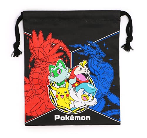 ポケットモンスター] 巾着 巾着S キッズ HPK8-650 クロ (003