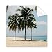 Ocean Sand Beach Sea Tree Picture Cleaning Cloth Phone Screen Glasses Cleaner 5pcs