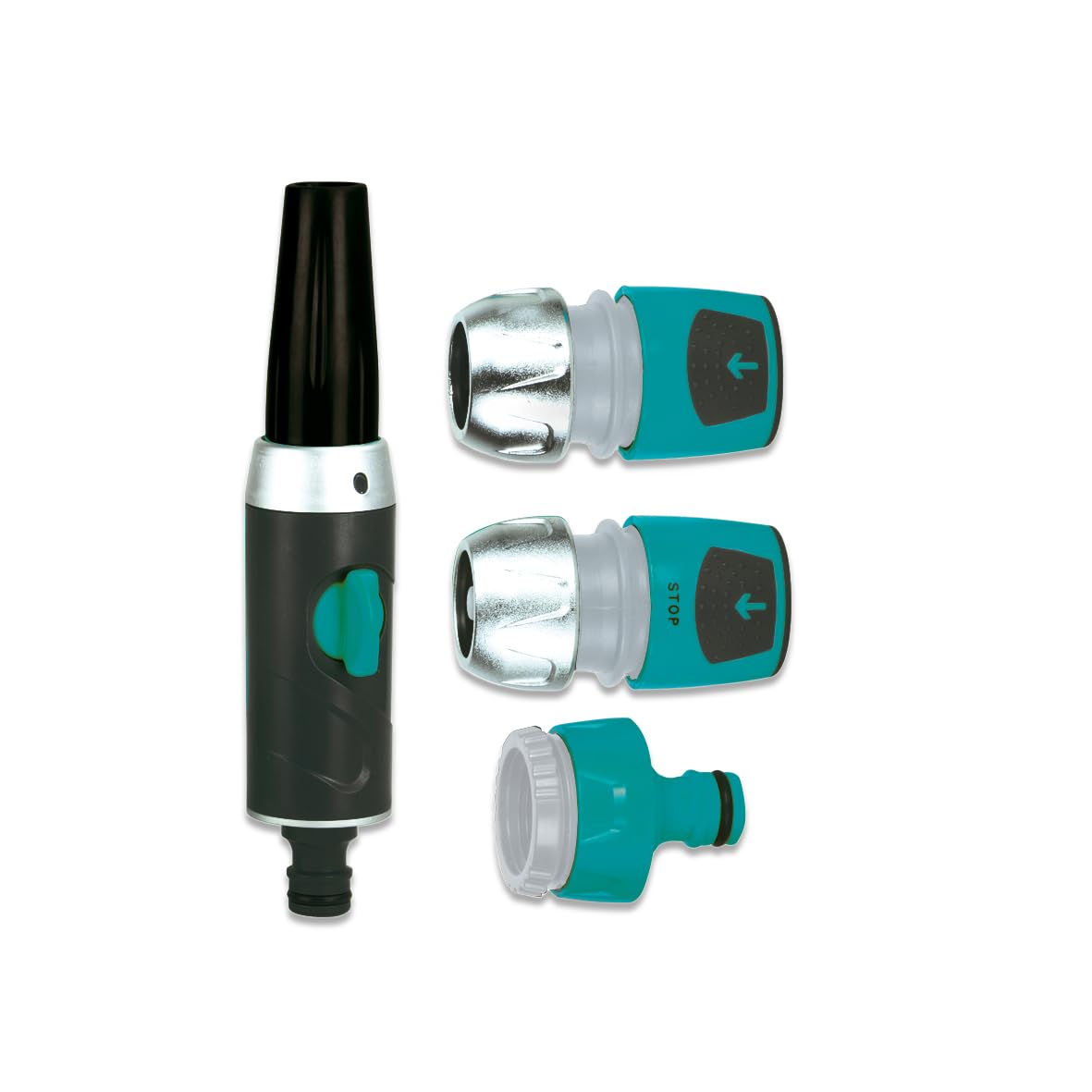 Matériel d'arrosage en métal Bricoferr kit d'accessoires haute durabilité