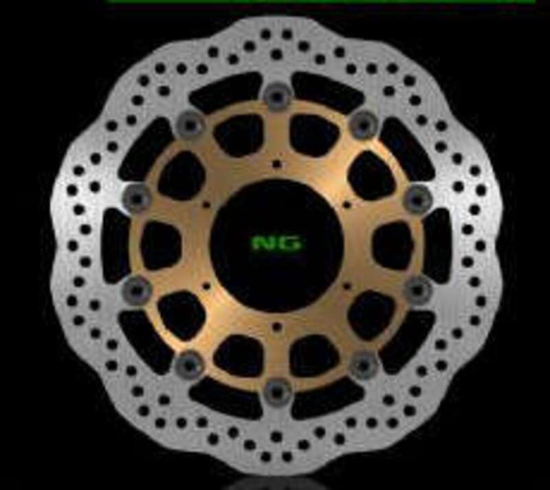 Disque de frein NG BRAKES 788X pétale flottant moto remplacement performant