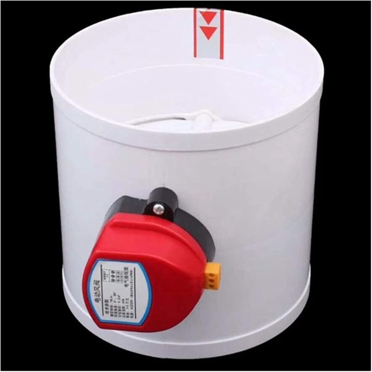 Withstand high Pressure and Temperature Extremes 160mm Air Damper Valve Electric Motorized Check Valve for 6 Inch Ventilation Solenoid Valve with Actuator 220V