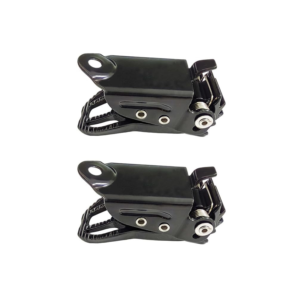 Boucles à cliquet pour planche à neige, largeur de base 23,5 mm, système de sangle d'orteil