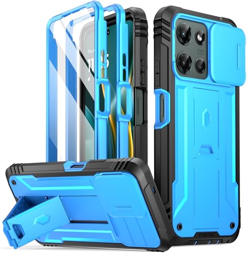Coque Moto G 5G 2025 robuste avec protection d'appareil photo coulissante