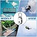 16 Pack M15 Small Rope Pulleys 304 Stainless Steel Wire Rope Cable Pulley Wheel Heavy Duty Clothes Line Swivel Pulley Hanging Wire Towing Wheel for Lifting
