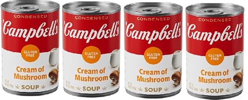 Gluten Free Cream of Mushroom Soup (Pack Of 4 Cans), 10.5 oz. Each