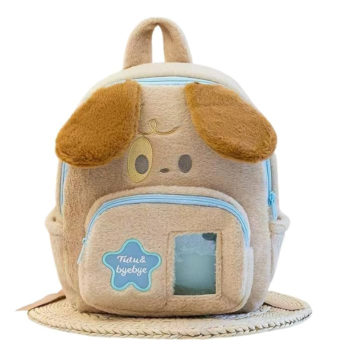 cludox Kids Soft Cartoon Travelling School Bag Soft Plush Standard 2 Compartment Backpack For 2 To 5 Years Boys Girls Nursery Preschool 10 Litre-picture-30