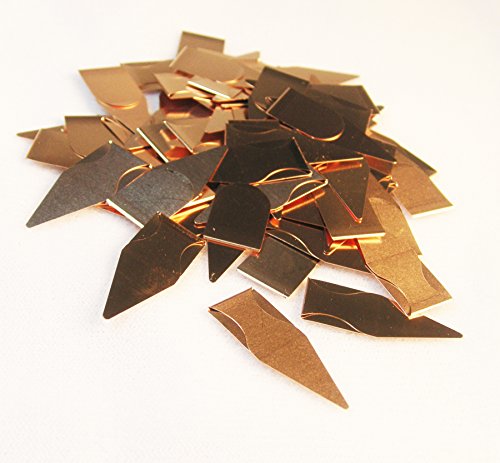 Book Darts 125 Count Tin Bronze Bookmarks - Line Book Markers #TOP3