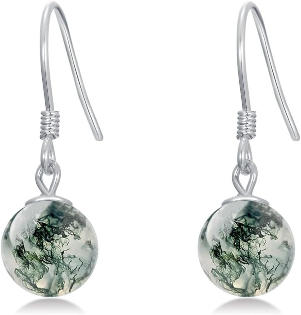 Seiyang Natural Pearl Earrings 925 Sterling Silver Freshwater Pearl Dangle Earrings Jewelry Gifts for Women Mom Her