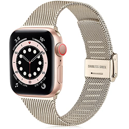 Ouwegaga Compatible With Apple Watch Strap 38mm 40mm 41mm 42mm 44mm 45mm