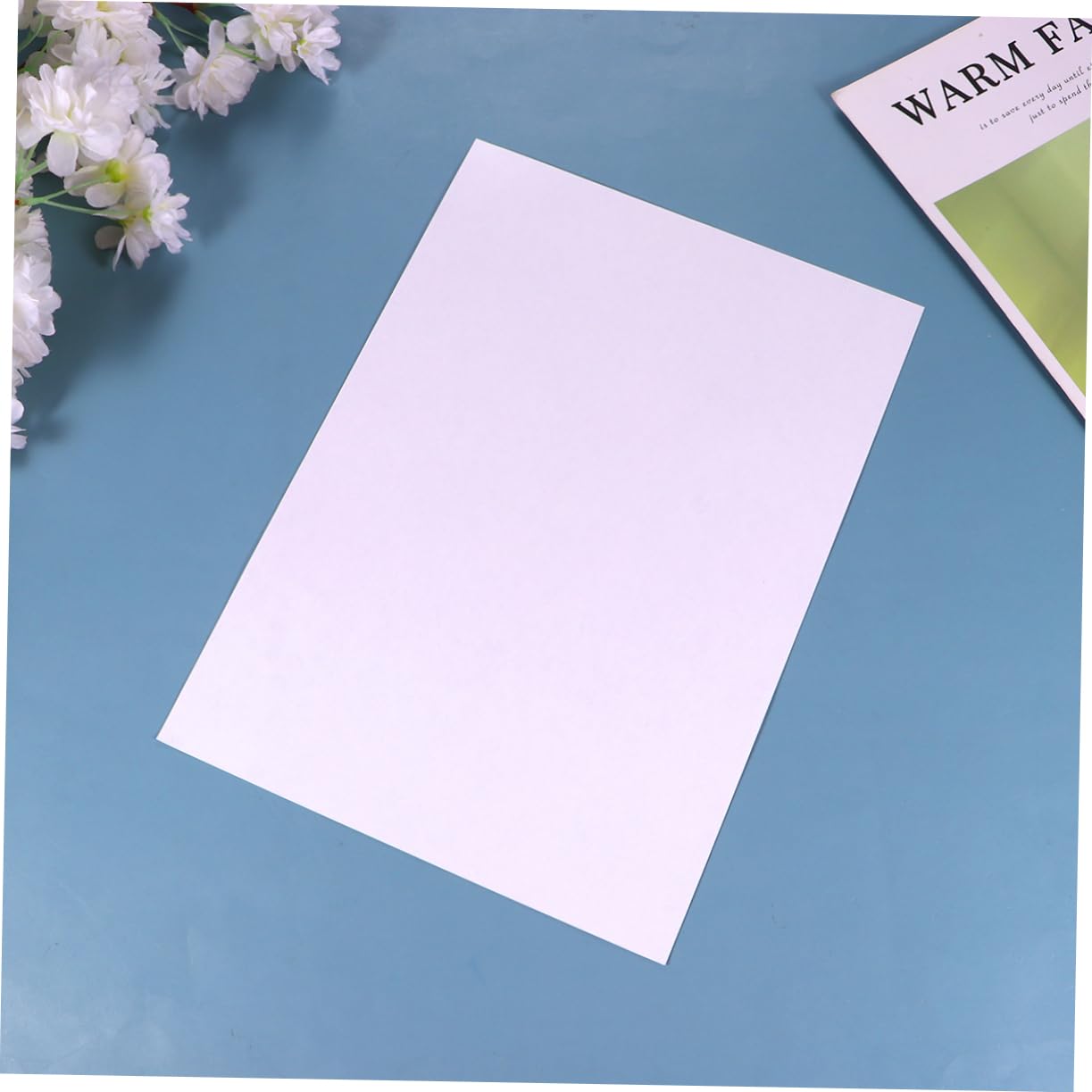 FUNOMOCYA 100 Sheets Release Paper A4 Sticker White