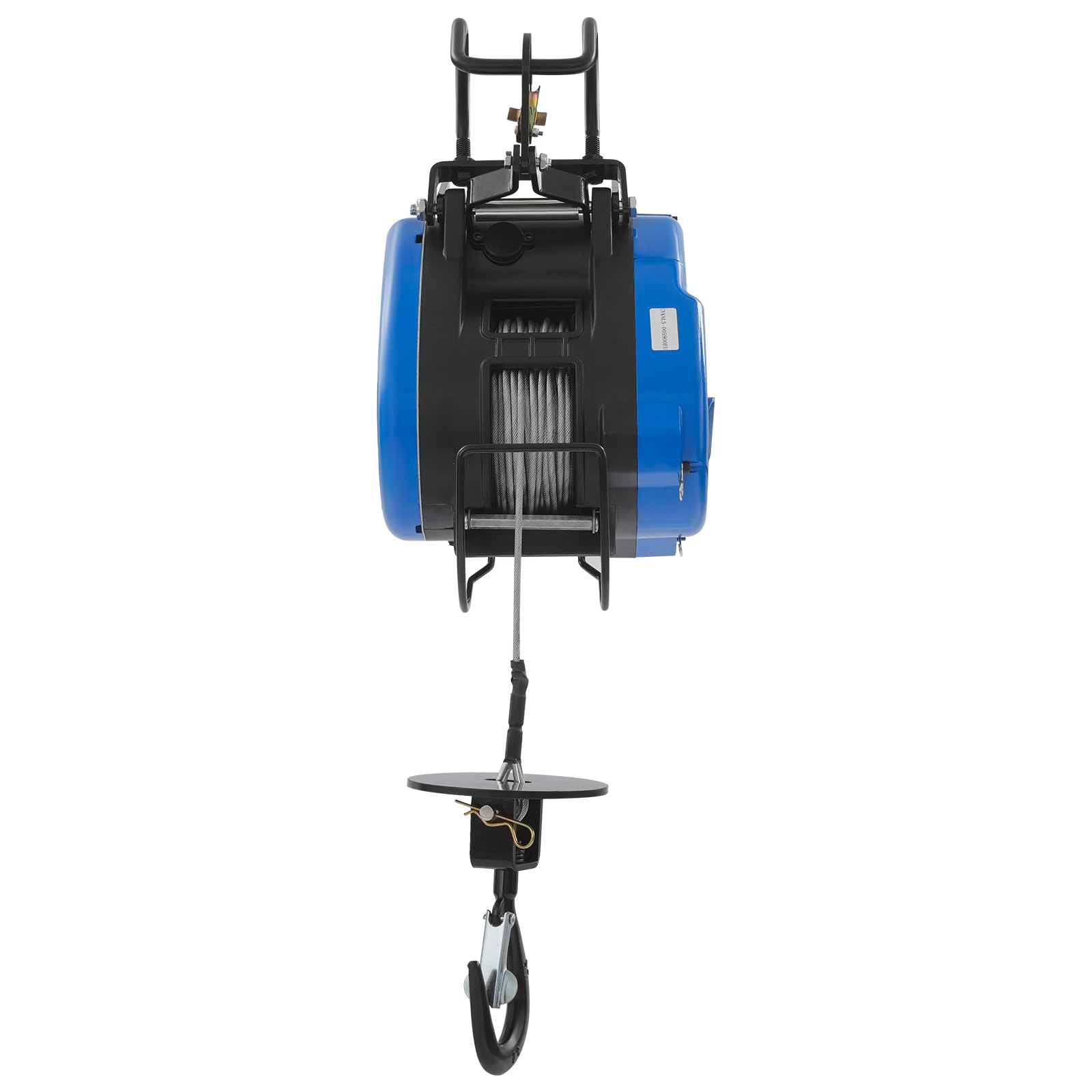 Cabestrante eléctrico RainWeel de 1500W 220V Polipasto Eléctrico 250kg 30m con cable de acero antitorsión Altura de elevación: 29m Mando por cable/control remoto