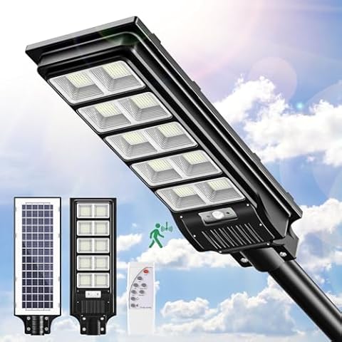 lampadaire solaire papasbox 500W Cover