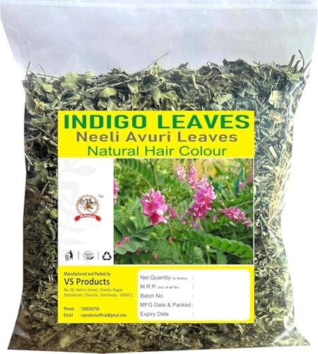 Indigo Leaves, 150g, Smooth & Shiny Hair, Neeli Avuri, Avuri Leaf, Henna Leaves For Natural Hair Colour, 150g