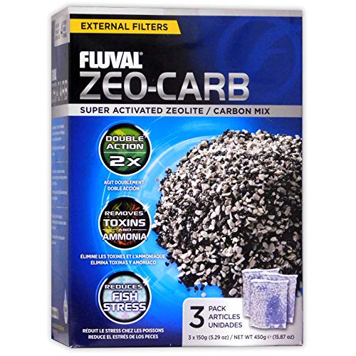 Fluval Zeo-Carb, Chemical Filter Media for...