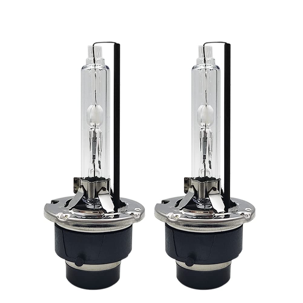 Ruiandsion D4R Xenon Brenner 4300K Warm White 12V Superhelles HID Fahrzeugscheinwerferbirne(2er Pack)